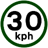 30kph sign